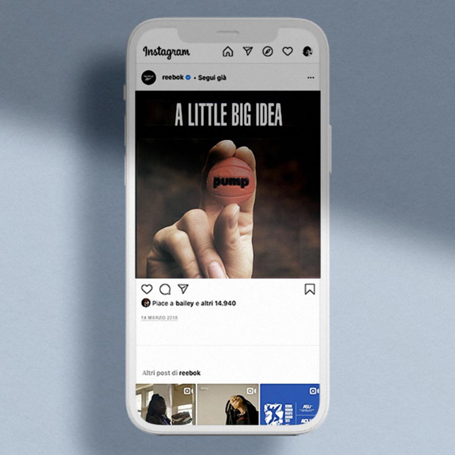 ale brunetti social reebok